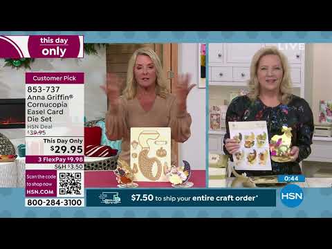 HSN | Suzanne Gets Crafty with Anna Griffin - Craftober Event 10.03.2023 - 09 PM
