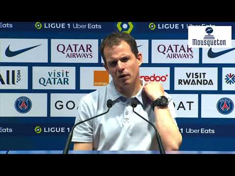La réaction de Régis Le Bris après Paris SG - FC Lorient (0-0) 23-24