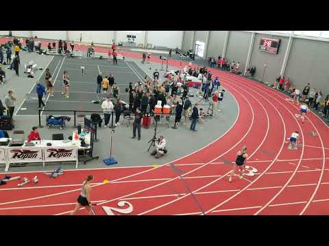 4×400m women's relay Redhawks invitational indoor track and field ripon