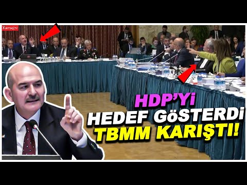 Süleyman Soylu 'İstiklal Saldırısı' için HDP'yi hedef gösterdi TBMM karıştı!