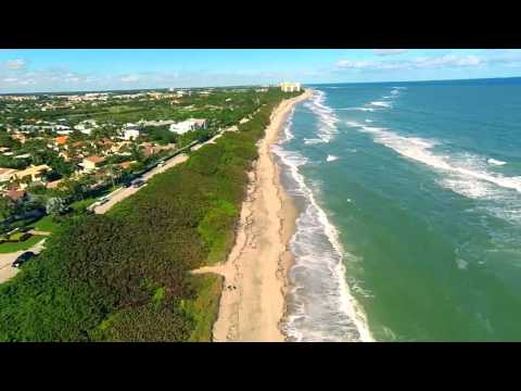 Jupiter FL Beaches Aerial Drone Video