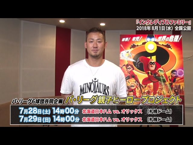 【2018】パ・リーグ6球団の選手が一言声優に挑戦!! ファイターズ編
