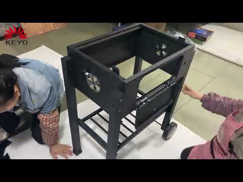 BBQ Grill Assembly Testing Video