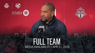 POSTGAME SOUND | Toronto FC Full Media Availability - April 11, 2026