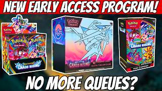 Chaos Rising Pokemon Center Queue Cancelled?! New System In Place!