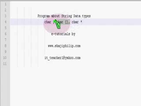 C C Programming Tutorial 34 String Pointers