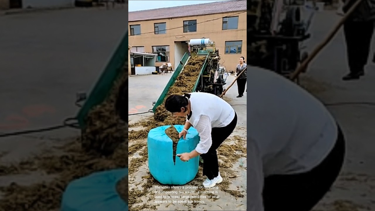 Innovative composting: tea leaf waste management