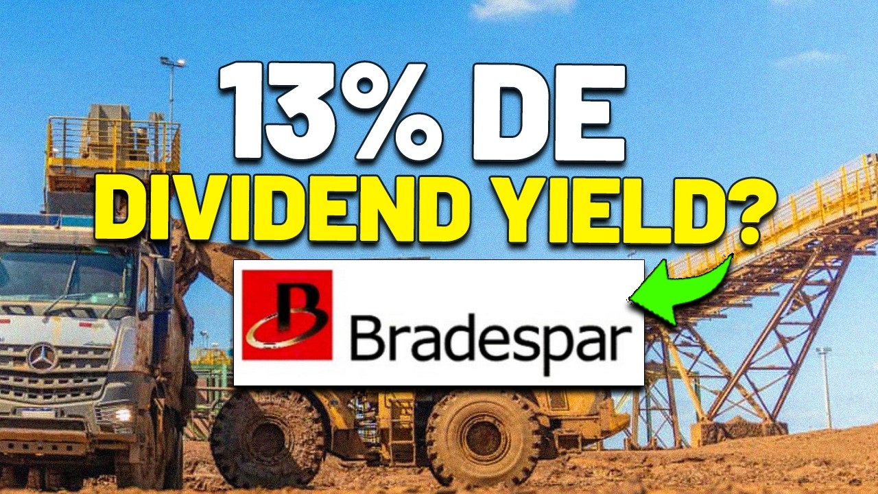 RECEBA 40% A MAIS EM DIVIDENDOS através da BRADESPAR (BRAP4 ou BRAP3) vs a VALE (VALE3)