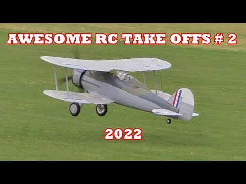 AWESOME RC TAKE OFFS - MIXED MODELS TAKING OFF - TBOBBORAP1 # 2 - 2022