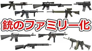 【現代的な銃器の必須要素】銃のファミリー化について語ろう