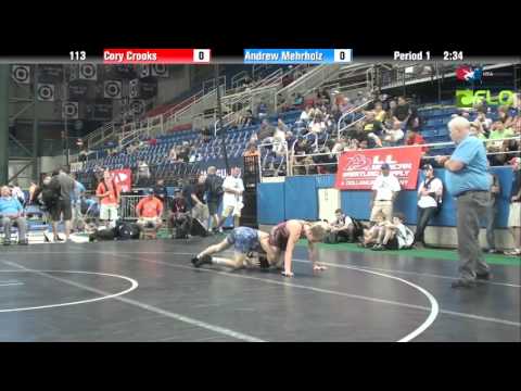 Cadet 113 - Cory Crooks (Arizona) vs. Andrew Mehrholz (Illinois)