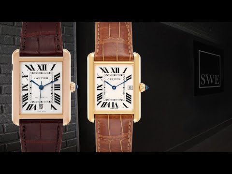 Cartier Tank Louis and Solo Sizes Showcase | SwissWatchExpo