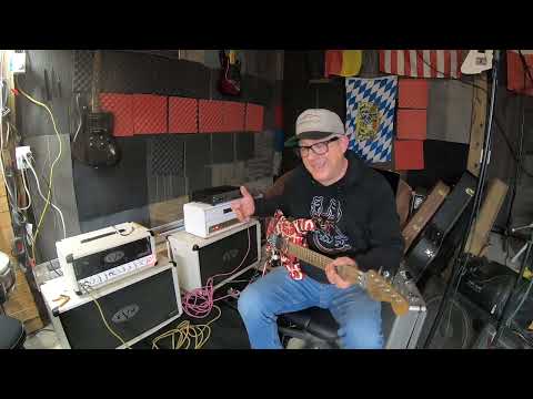 Marshall SV20H EVH 5150 Stereo Wet Dry rig.