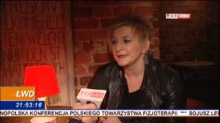 Małgorzata Matecka o Przeglądzie Zespołów Młodzieżowych - Różni i Równi, Łódź, 10.11.2012. 