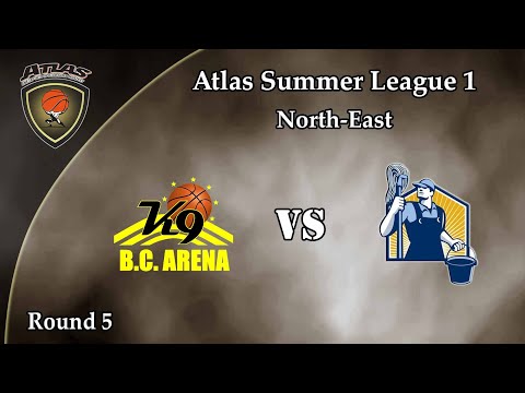 Atlasbasket_Summer League 1 - Round 5 - K9 BC vs JANITORS 60-78