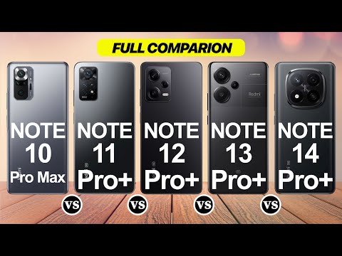 Redmi Note 10 Pro Max Vs Note 11 Pro + Vs Note 12 Pro + Vs Note 13  Pro + Vs Note 14 Pro +