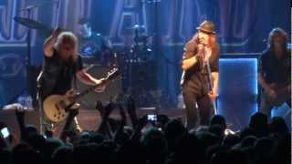 Gotthard - Fist in your face.Madrid 12-10-12,La Riviera