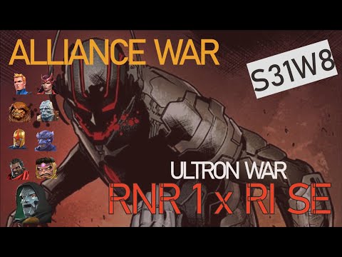 Ultron In Action | Alliance War S31W08 | MCOC Marvel Contest of Champions