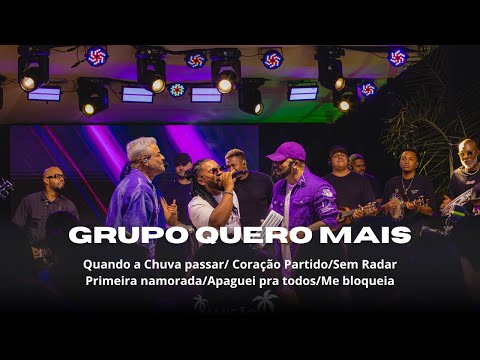 GRUPO QUERO MAIS - QUANDO A CHUVA PASSAR /CORAÇÃO PARTIDO /SEM RADAR … |DVD QUERO MAIS PAGODE 