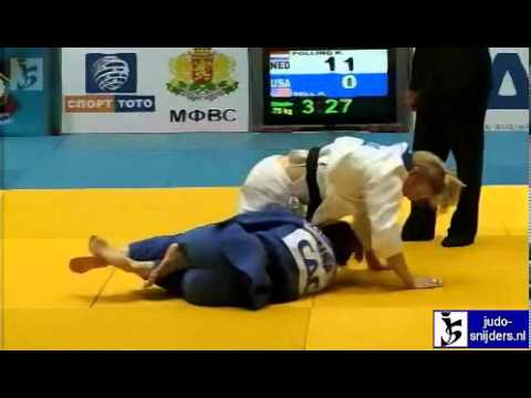 Judo 2012 Sofia World Cup Women: Kim Polling (NED) - Kathleen Sell (USA) [-70kg]
