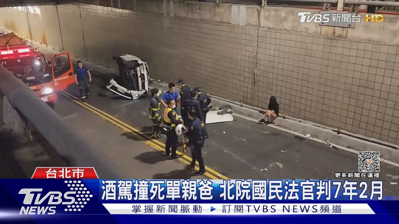 酒駕撞死單親爸 北院國民法官判7年2月
