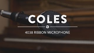 Video thumbnail for Coles 4038 Ribbon Microphone | Reverb Demo Video by Reverb