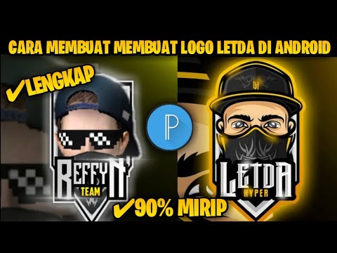 GAMPANG!!! CARA MEMBUAT LOGO LETDA HYPER DI ANDROID - TUTORIAL PIXELLAB