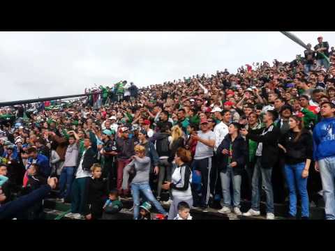 "Nueva Chicago 2 - 0 San Martin SJ - Tribuna" Barra: Los Pibes de Chicago • Club: Nueva Chicago