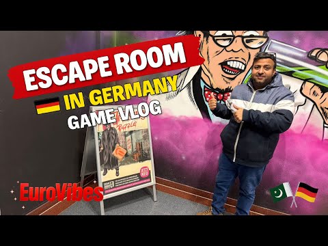 Can We Escape? Escape Room Experience in Germany | Chemnitz Vlog
