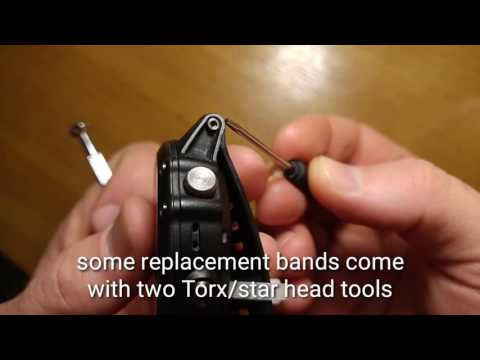 Garmin Fenix 3 : Replacing the Watch Band