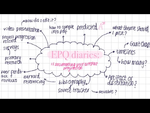 EPQ Diaries - 11 - Documenting your artefact progression