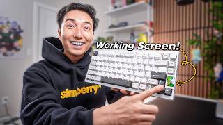 This Mechanical Keyboard Has a WORKING SCREEN | Yunzii AL80 Keyboard Unboxing & Review