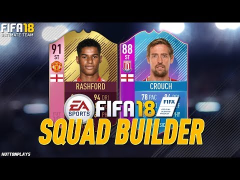 FIFA 18 Squad Builder - DO THE SBC PART 2! w/ FUTTIES Rashford + EOE Crouch!