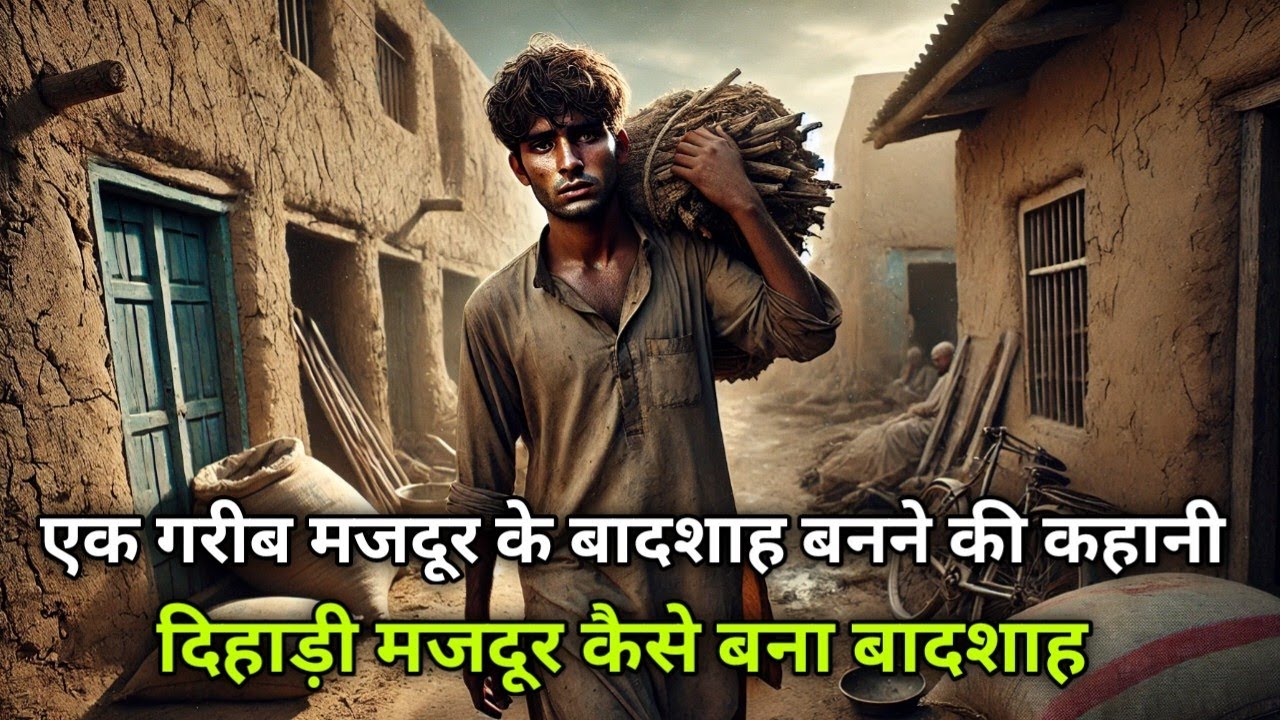 एक गरीब मजदूर के बादशाह बनने की कहानी || दिहाड़ी मजदूर कैसे बना बादशाह || Ashiq Mazdoor Aur Shahzadi