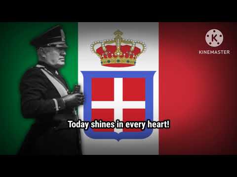 Giovinezza - Anthem of P.N.F and Unoficial anthem of Kingdom of Italy