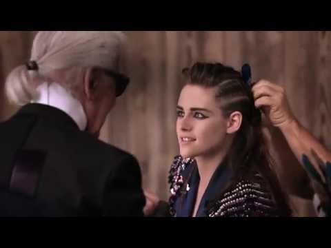 making of Campaign CHANEL Métiers d'Art 2013/14 Paris-Dallas con Kristen Stewart