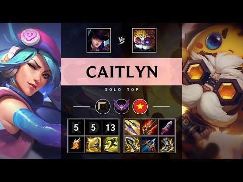 Caitlyn Top vs Heimerdinger - VN Master Patch 25.16