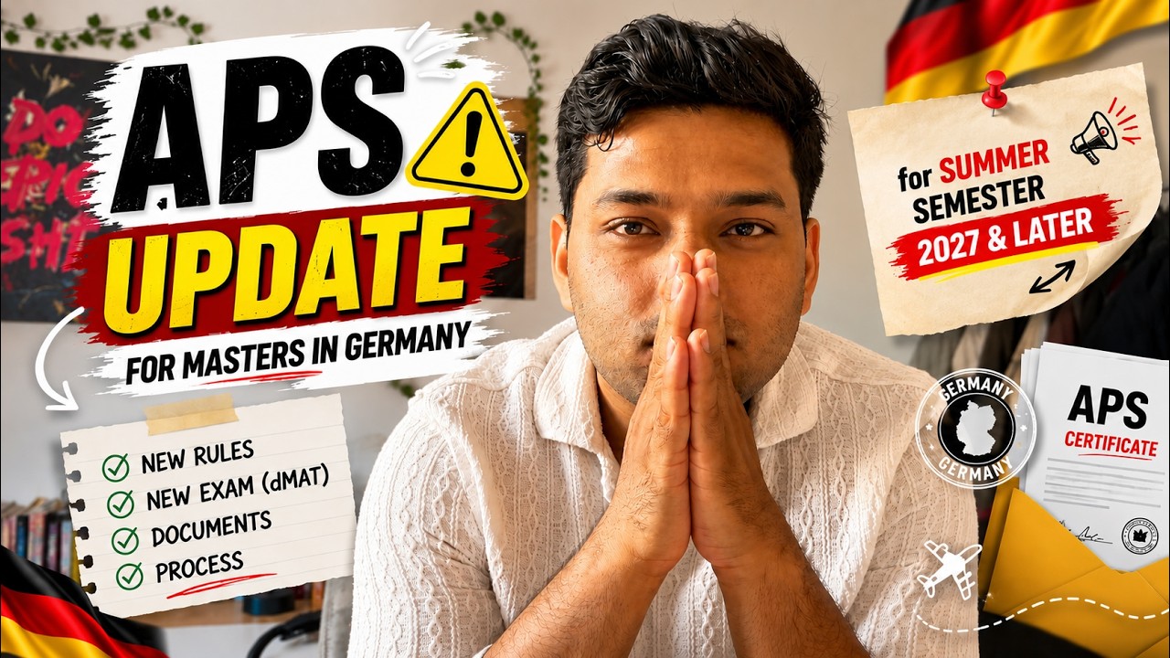 APS dMAT Update for Masters in Germany