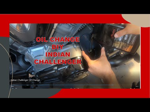 How to change the oil in your 2020 Indian Challenger