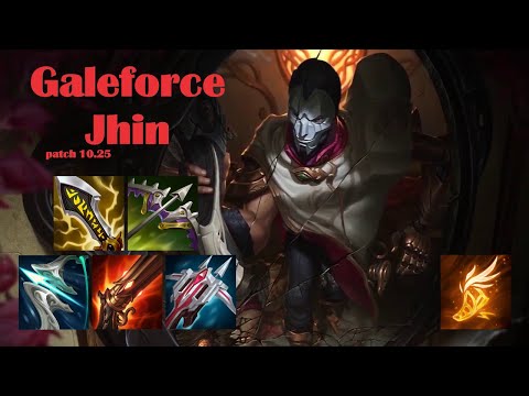 Is Galeforce Jhin better then lethality now? (Full Gameplay)