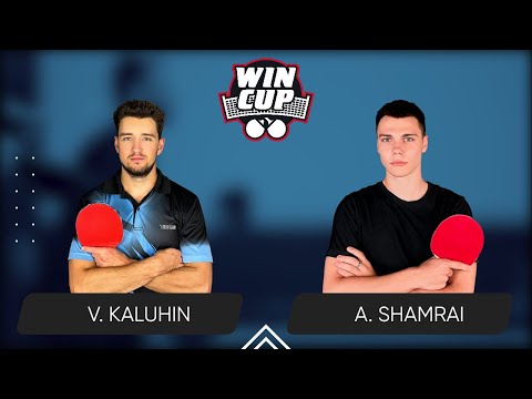 00:15 Vladyslav Kaluhin - Andrii Shamrai West 6 WIN CUP 16.06.2024 | TABLE TENNIS WINCUP
