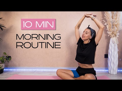 Morning exercises to start your day off right. Muscle toning.