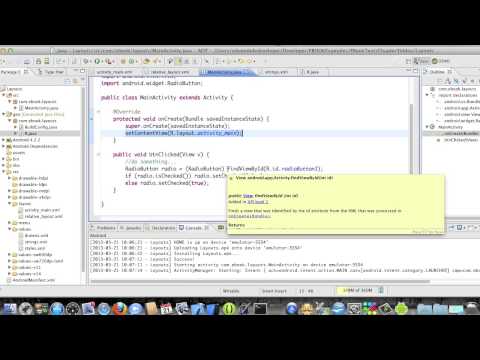 Android Development Course Chapter 8 Layouts