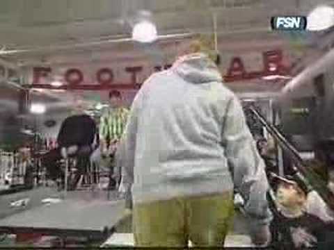 Jocelyn Thibault's moving/uncomfortable moment