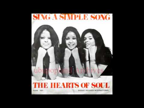 Hearts of soul - Sing a simple song - Girl group Soul Psch Sitar 69/70