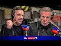 COMMS CAM Gary Neville And Jamie Carragher React To Manchester United S Win Over Liverpool