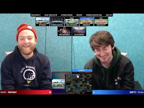 URSA MINOR 11 - PAYDAY (Terry) Vs. Zefty (Zelda) - Winners Quarters - SSBU