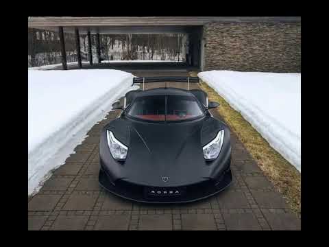 The Russian supercar Rossa was finally shown without camouflage