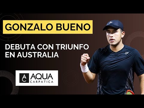 GONZALO BUENO - A 2 triunfos del CUADRO PRINCIPAL del AUSTRALIAN OPEN 