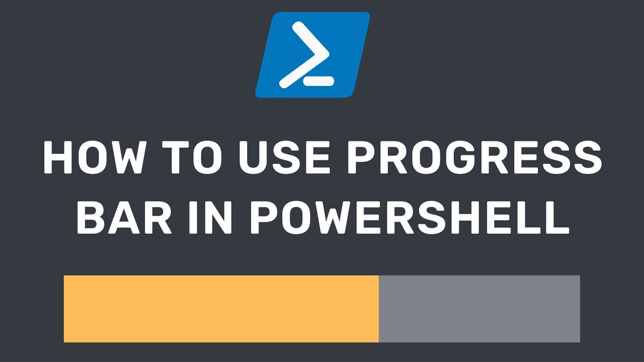 How to Use Progress Bar in PowerShell
